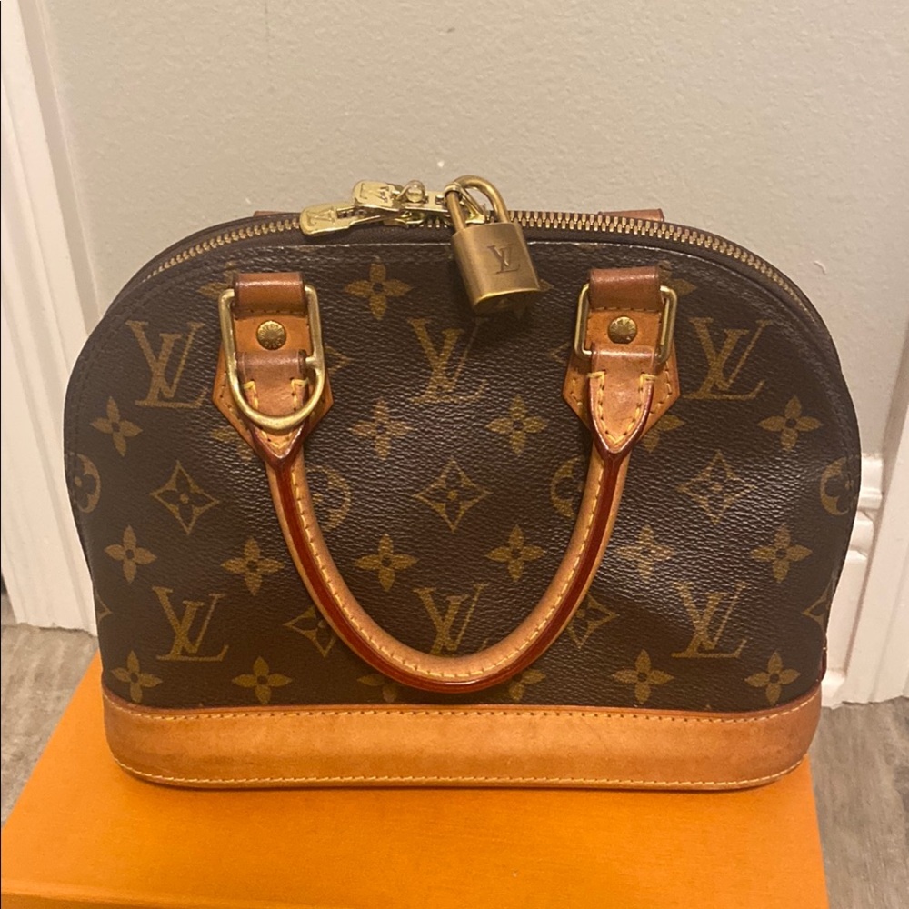 Louis Vuitton Brown Alma BB Monogram Bag